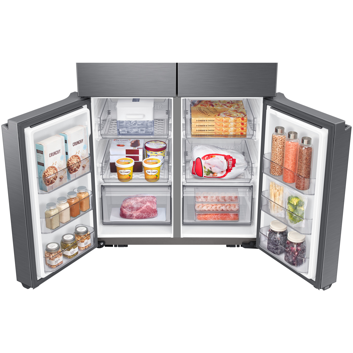 Four Doors RF59A70T0S9 593L Twist Ice Maker Samsung ACI