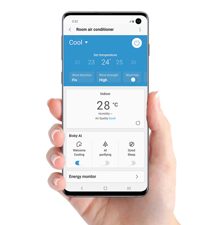 Remotely control it anytime, anywhere